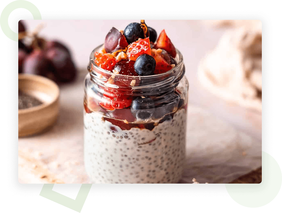Chia seed pudding